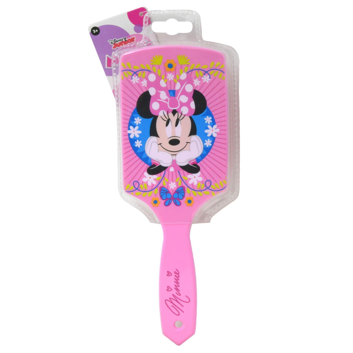 Girls Cartoon Paddle Detangling Hair Brush Minnie Mouse Barbie Lilo & Stitch, view 6