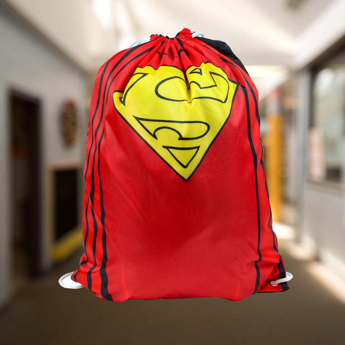 DC Comics Superman 2pc Cinch Bag Drawstring Backpacks Bundle Boys Age 3 and Up, view 6