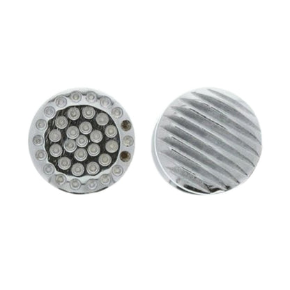 2 Pack Universal Tool Texturising Hammer Dual Face Dimple Stripe Patterns, view 2