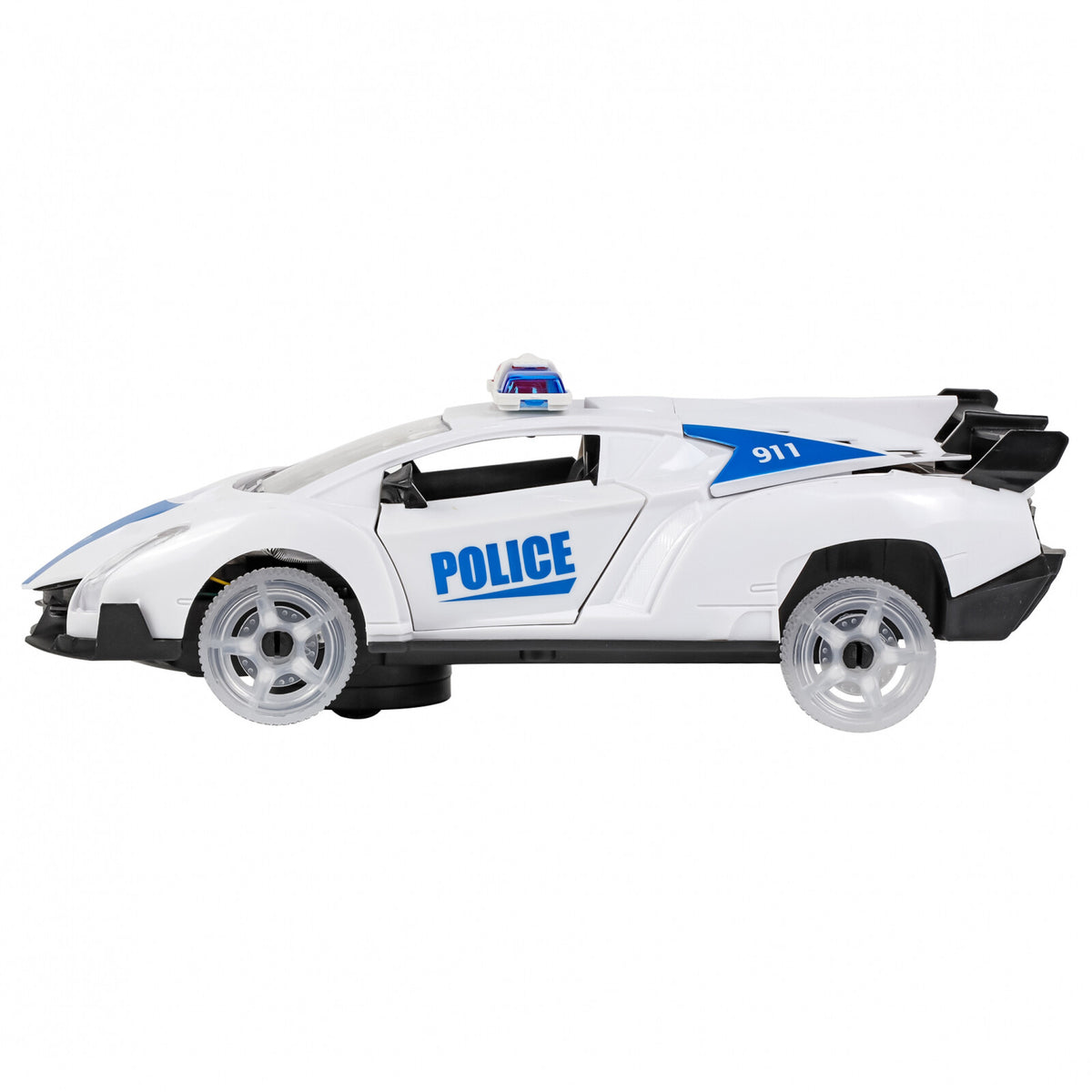 Kidplokio 360 Degree Bump and Go Emergency Toys Fire Truck Police Car (2 Styles), view 8