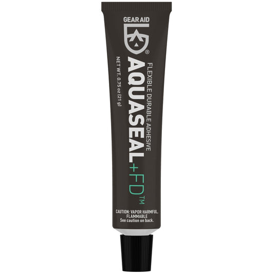 Tube of Gear Aid Aquaseal FD flexible durable repair adhesive sealant