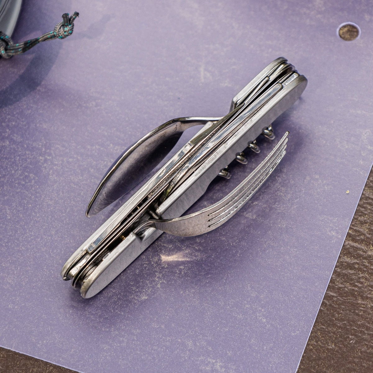 2 Pack 7 Function Deluxe Heavy Duty Camping Utensil Multi Tool, view 10