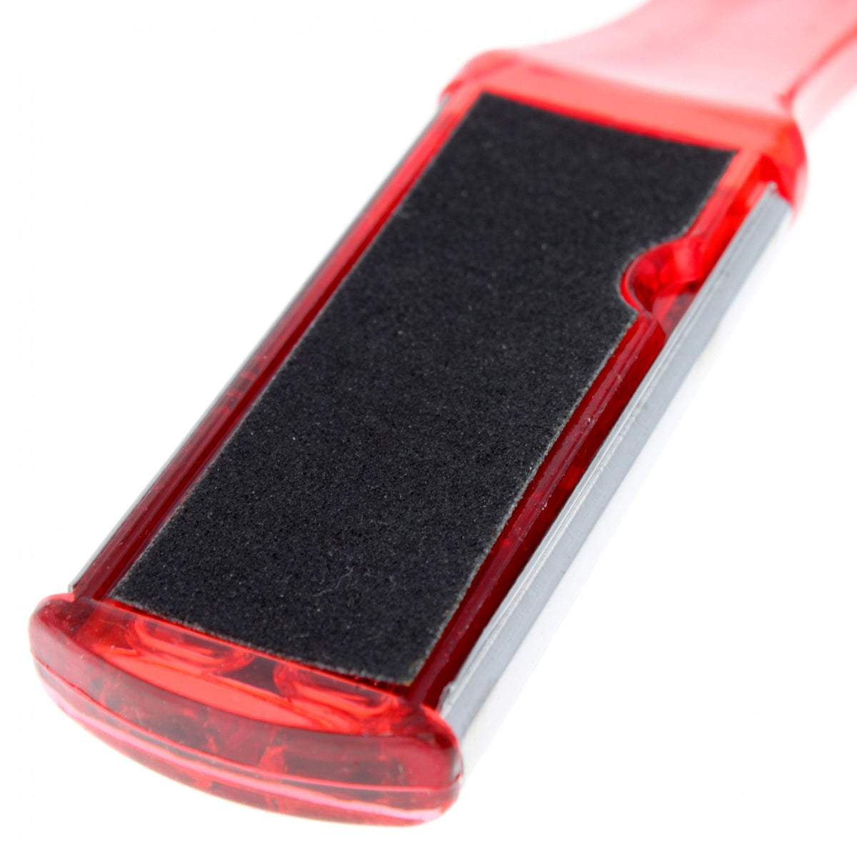 Home Essentials Manicure Pedicure Foot Scrubber Foot File Callus Remover - Red, view 6