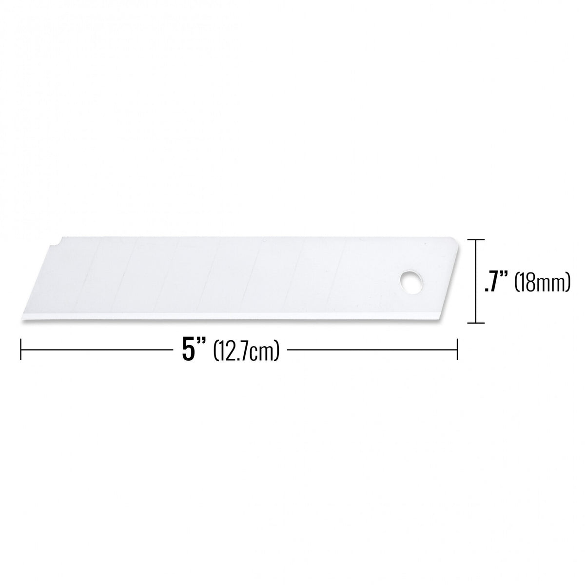 10-Pack Ceramic Utility Knife Razor Blades for Box Cutter Replacement Blades, view 6