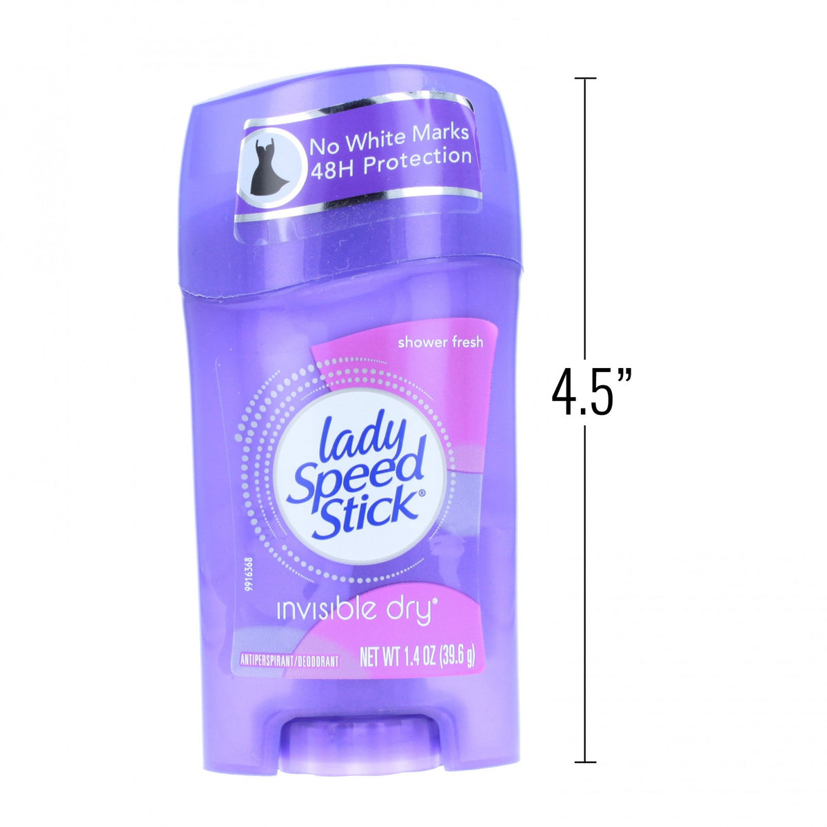 2 Pack Lady Speed Stick Womens Invisible Dry Deodorant Antiperspirant, view 6