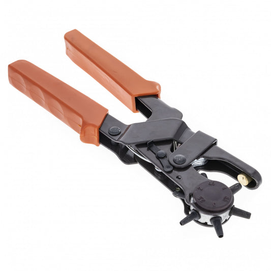 ToolTreaux 9 Inch Heavy Duty Revolving Leather Hole Punch Tool 2.0-4.5mm, view 2