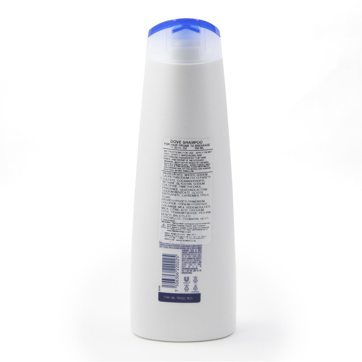 Dove Hair Care Complete Reconstruction Anti Breakage Hair Repair Formula Shampoo, view 4