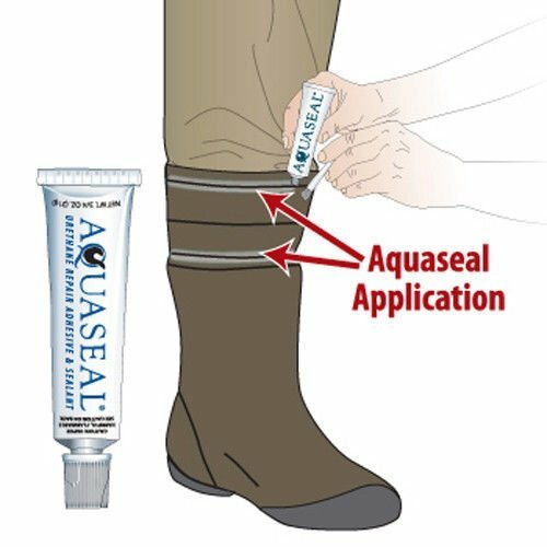 2 Pack Gear Aid Aquaseal Wader Repair Kit w/ Patches Camping & Hiking - 0.25 oz, view 4