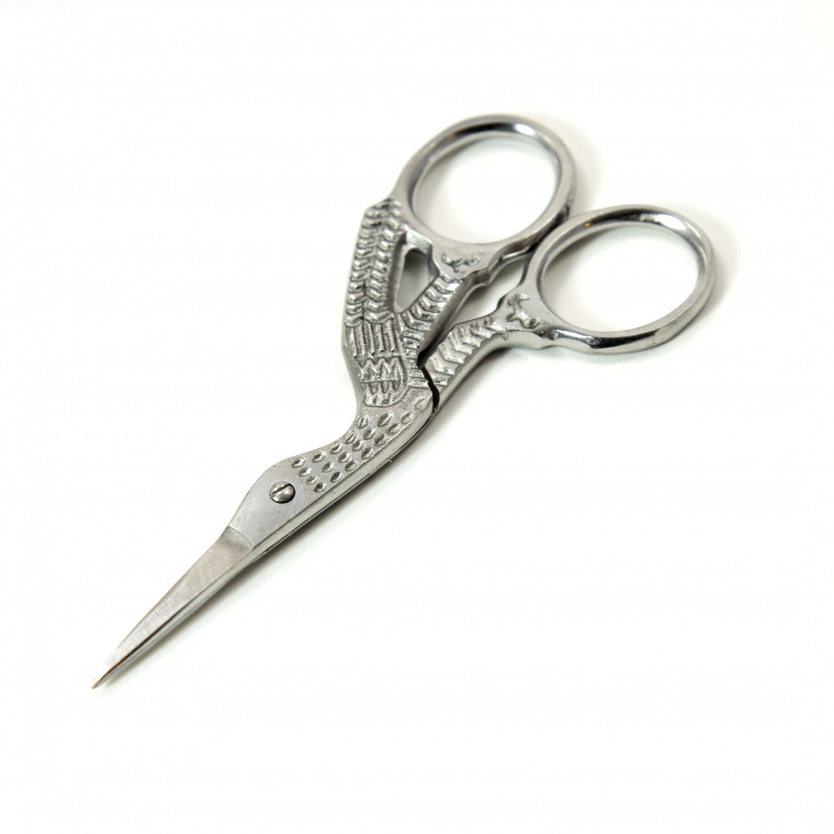3.5 inch tailoring straight sharp tip stork scissors in stainless steel