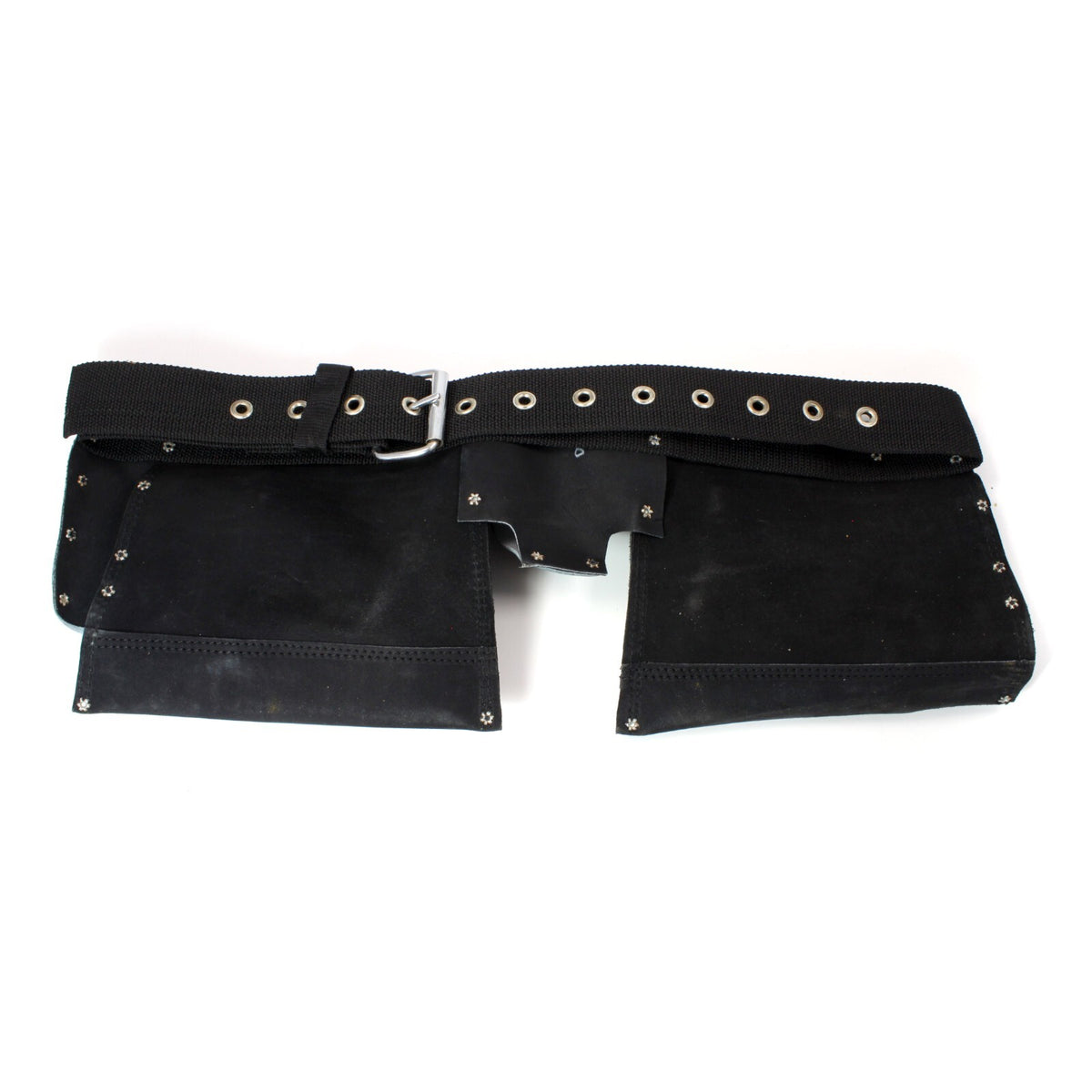 9 Pocket Carpenter Tool Belt Heavy Duty Suede Leather Fits Hammer And Nails, view 4