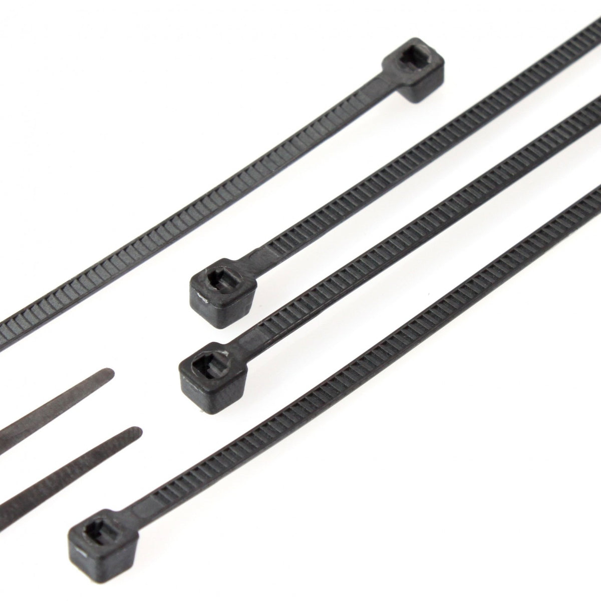 2 Pack Universal Home 100 Count 4" Cable Wire Hose Zip Ties