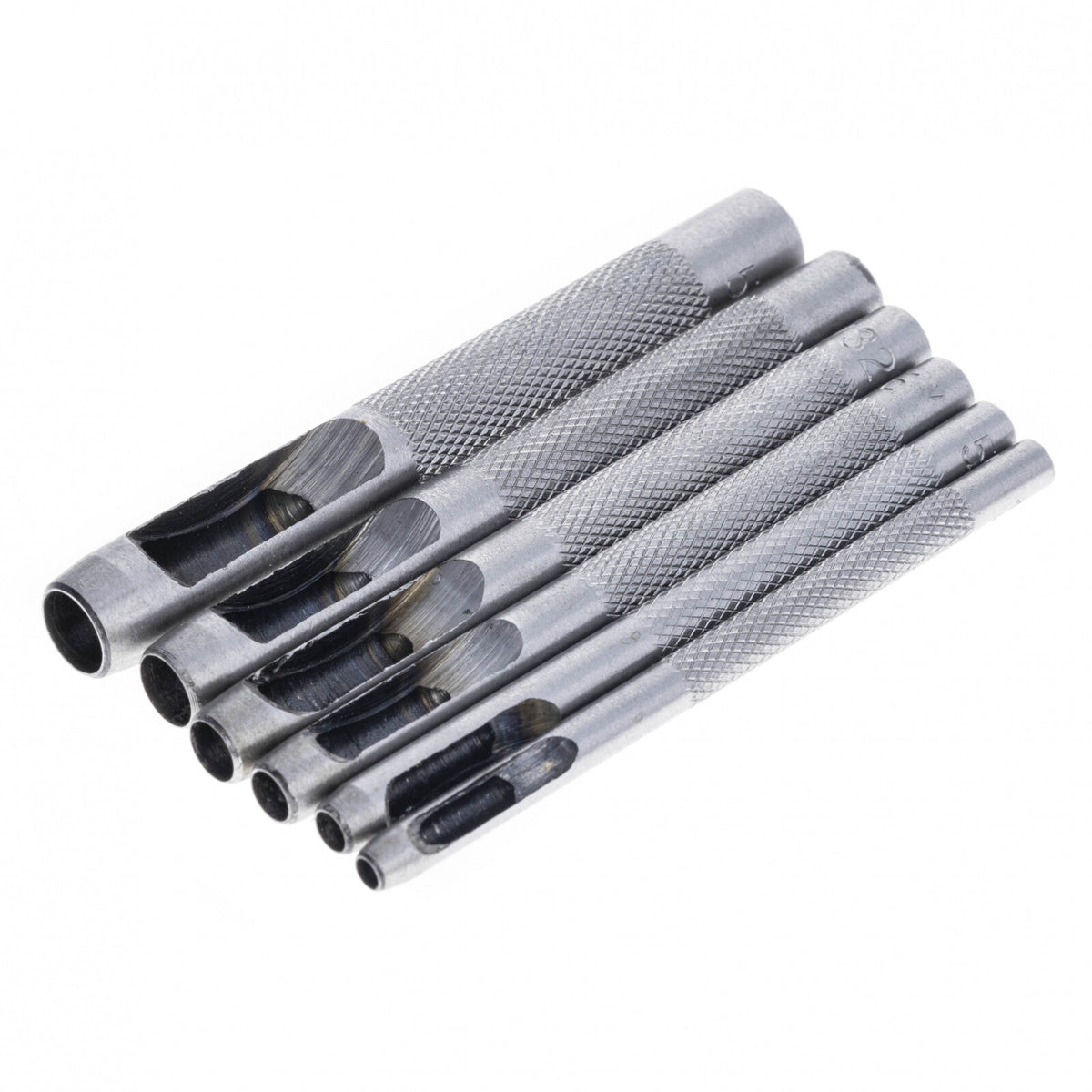 2 Pack 6pc Universal Tool Heavy Duty Leather Hollow Punch Set, view 4