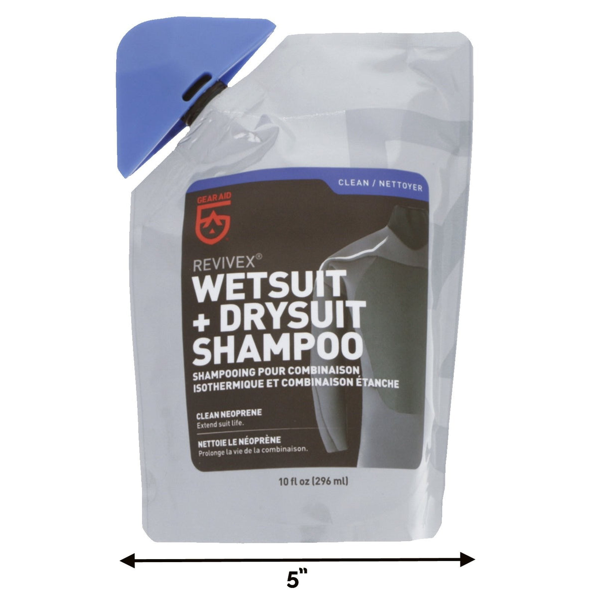 Wetsuit Drysuit Shampoo Cleaner for Marine Scuba Dive Gear - 10oz, view 5