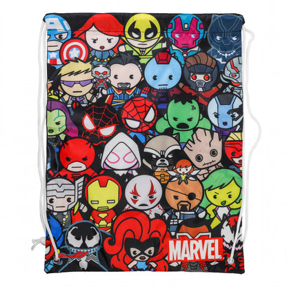 2 Pack 18 Inch Kids Licensed Cartoon Cinch Bag Travel Backpack Drawstring Tote, view 11