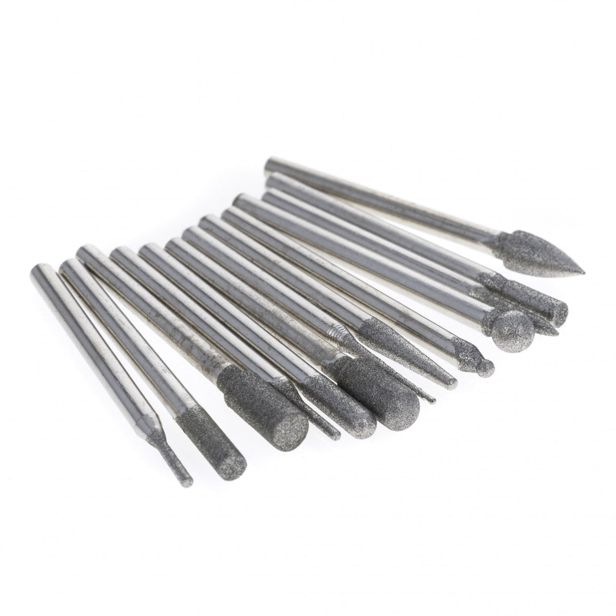 ToolTreaux Diamond Coated Cutting Burrs Set Assorted Rotary Tools 30pc 150 Grit, view 6