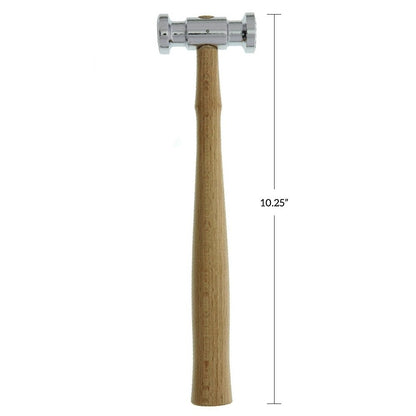 2 Pack Universal Tool Texturising Hammer Dual Face Dimple Stripe Patterns, view 7