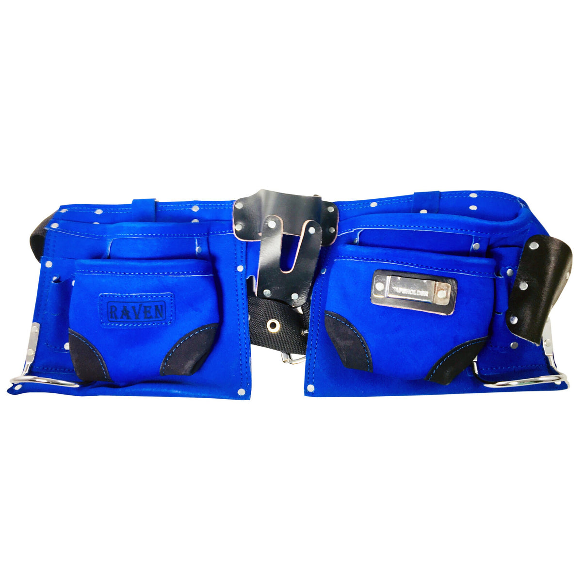 9 Pocket Carpenter Tool Belt Heavy Duty Suede Leather Fits Hammer And Nails, view 10