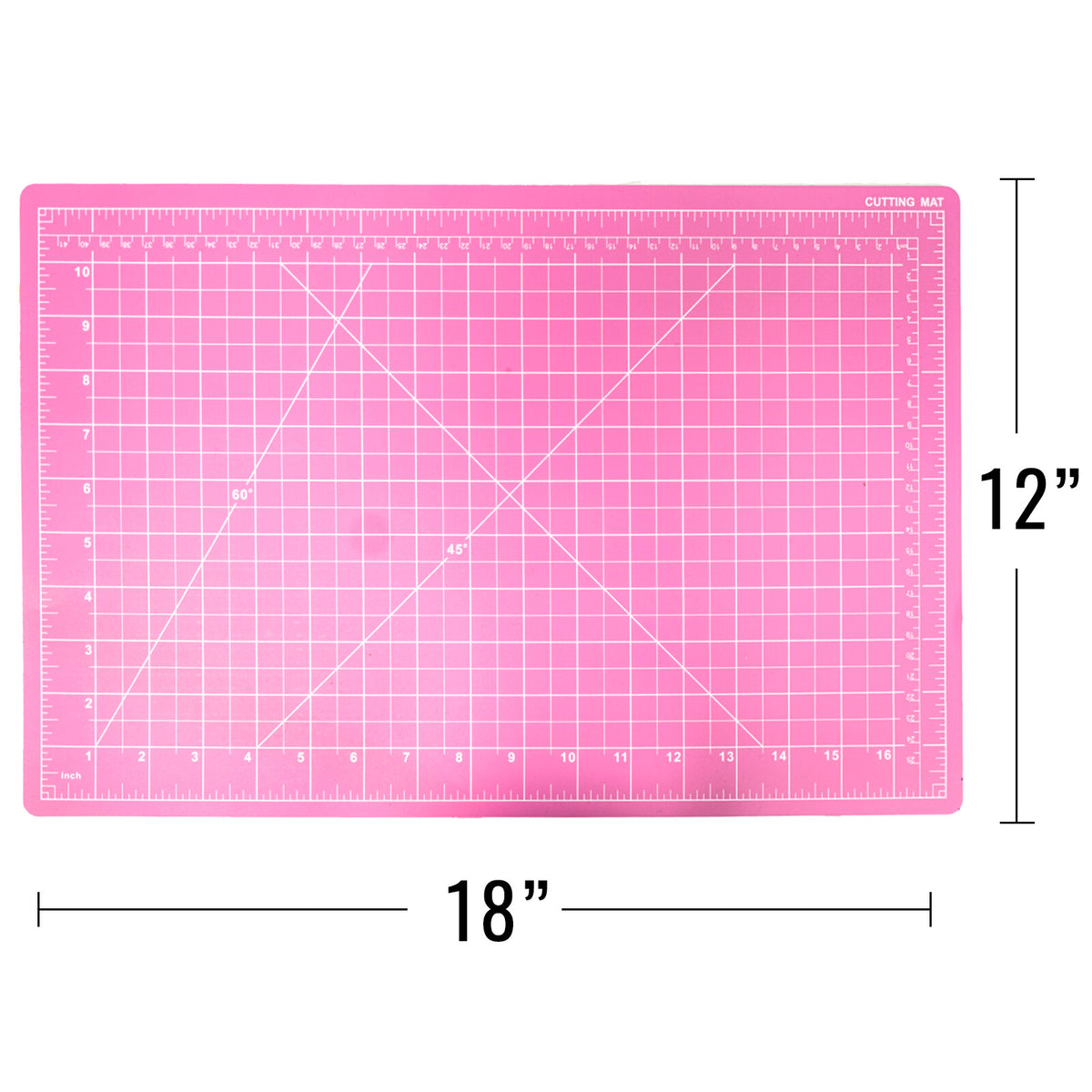 ToolTreaux Pink Self Healing Cutting Mat Crafting Supplies (Assorted Sizes), view 15