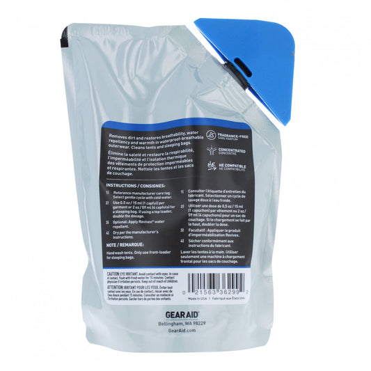 2 Pack Gear Aid ReviveX Pro Cleaner 4x Concentrate Outdoor Clothing - 12 oz, view 2