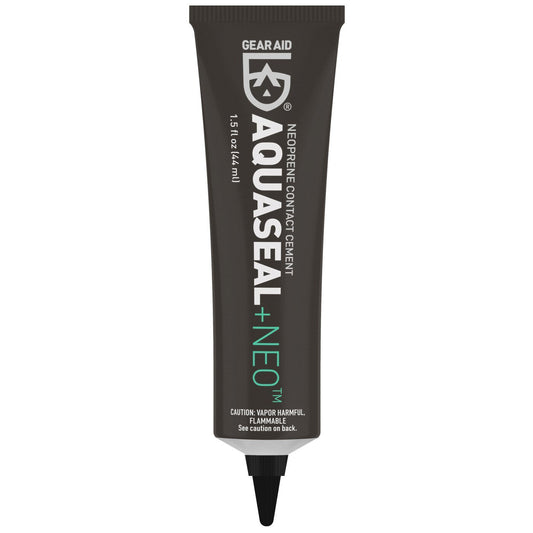 Black neoprene repair kit with 1.5 oz seal cement and applicator
