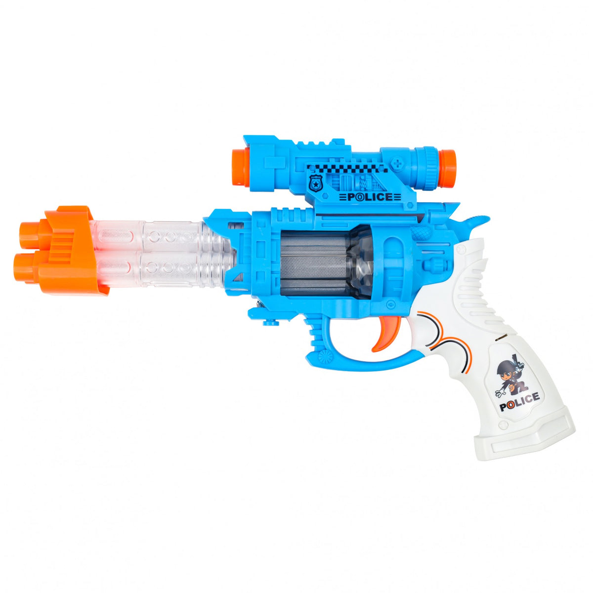 Kidplokio Swat Elite Police Toys Kids Blaster and Cuffs Set Boys Ages 3 and Up, view 12