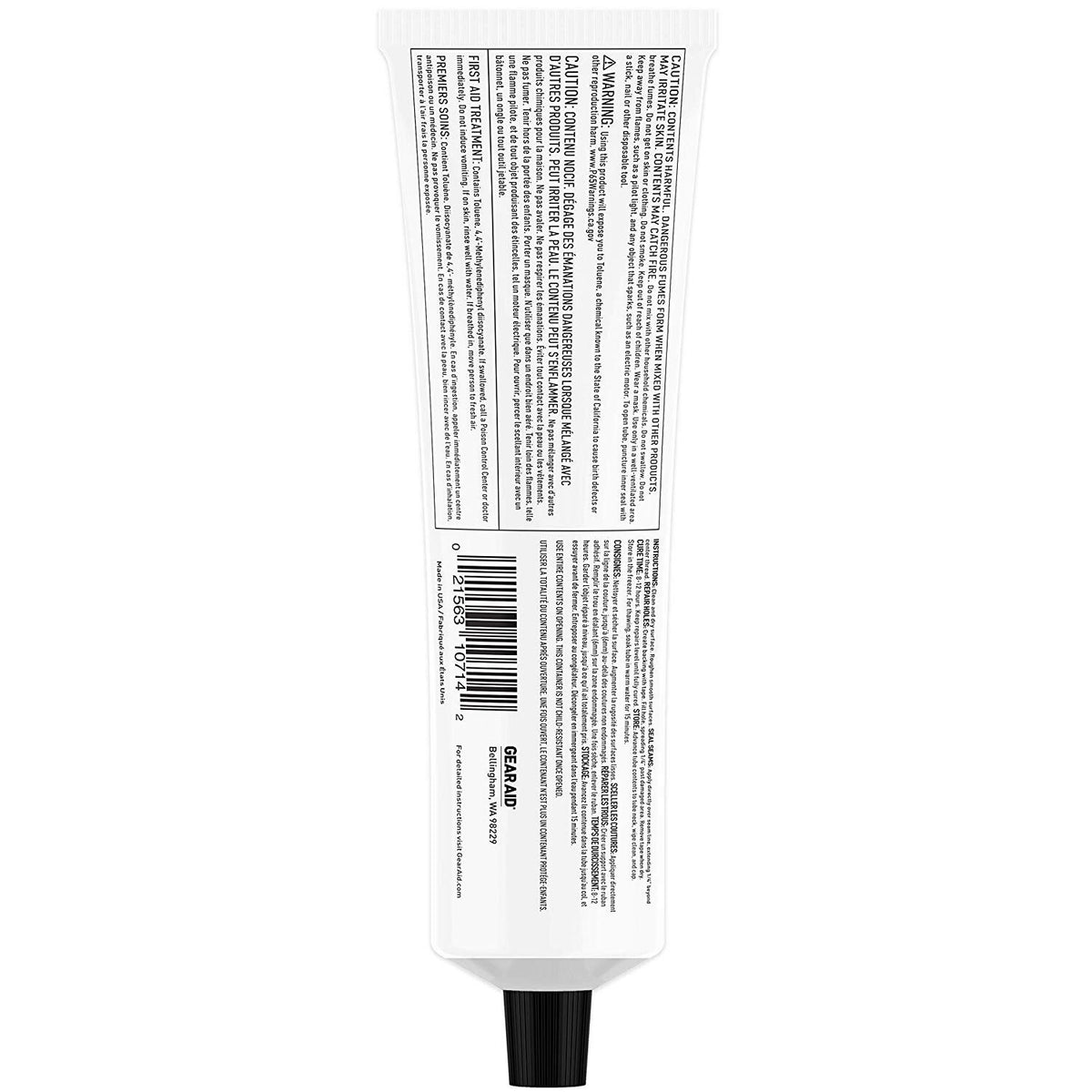 Gear Aid Aquaseal FD Flexible Durable Repair Adhesive Sealant (Multi-Size), view 3