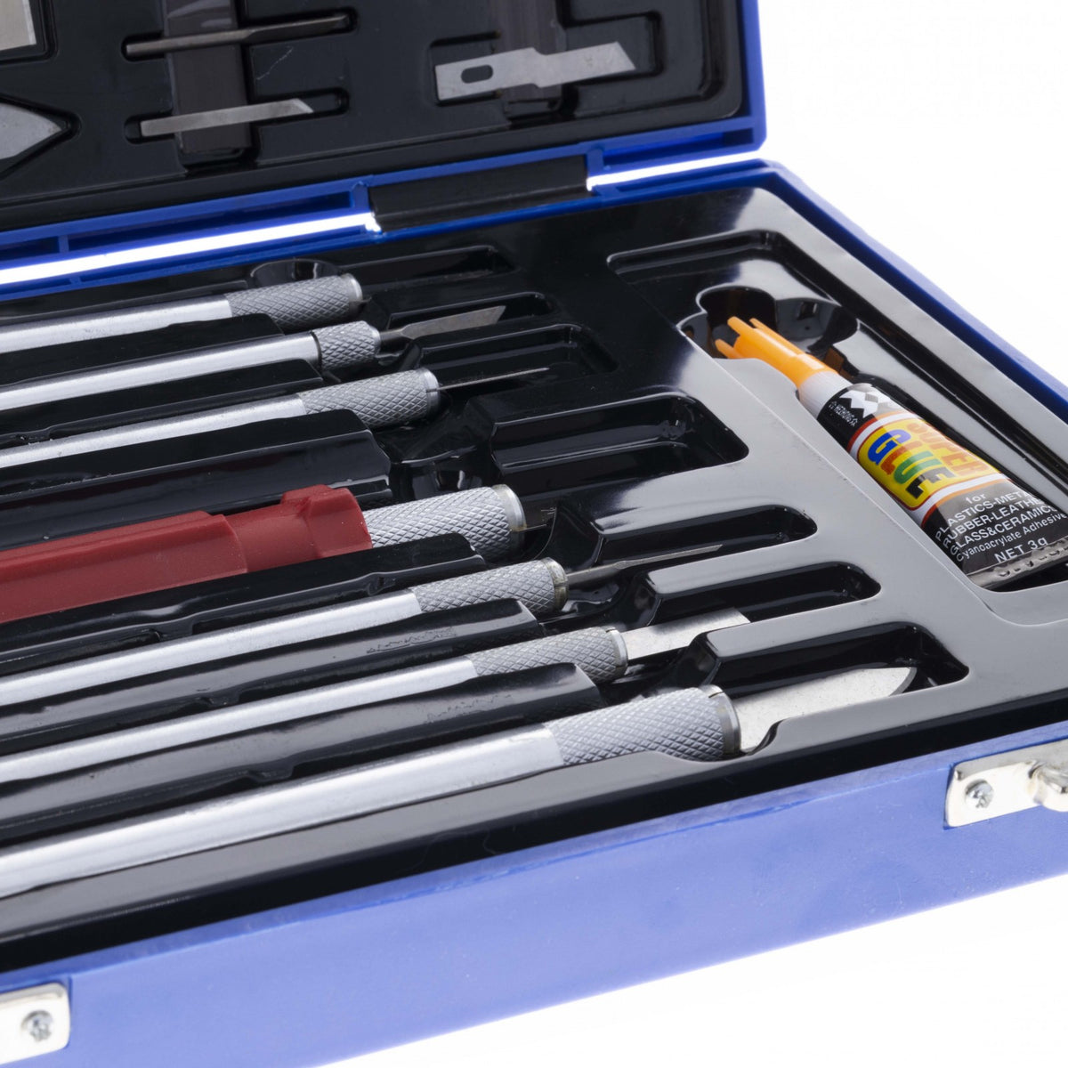 52pc Deluxe Utility Exacto Knife Blade Complete Modeling Set Craft Hobby, view 4