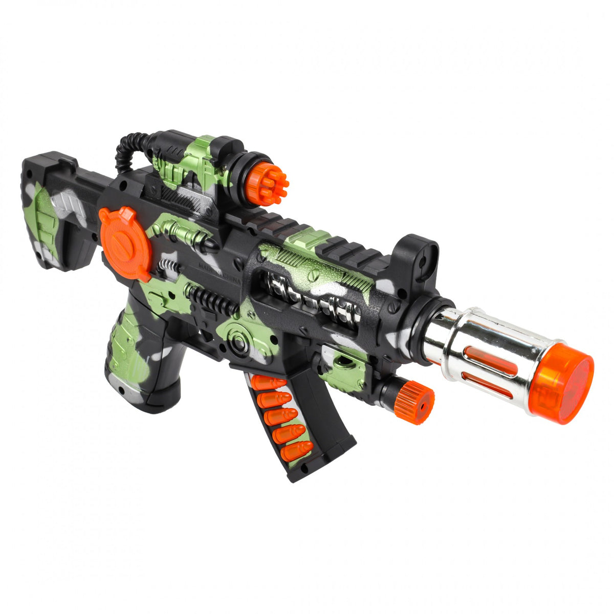 2 Pack Kidplokio Camo Rescue Mission Toy Blaster w/ Lights Sounds Boys Age 3+, view 6