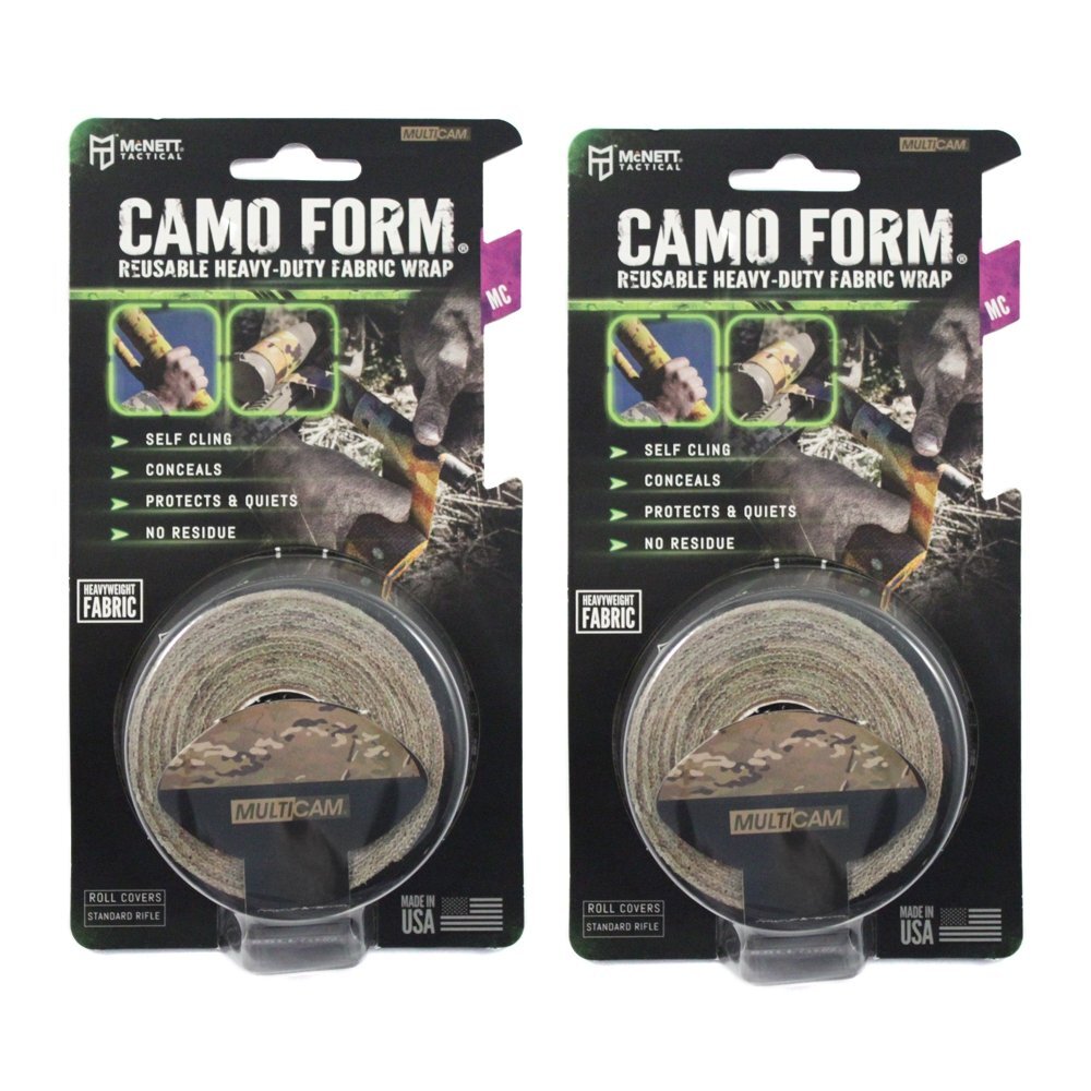 2 Pack GEAR AID Camo Form Self-Cling Reusable Gun Wrap 2" x 144" Various Colors, view 9