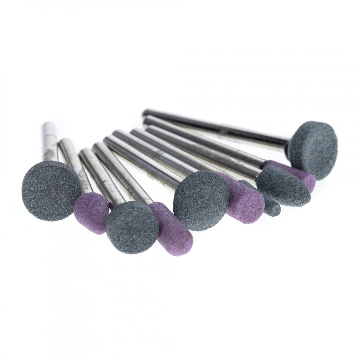 ToolTreaux Assorted Abrasive Stone Burrs with Mandrels High Speed Sanding 100pc, view 9