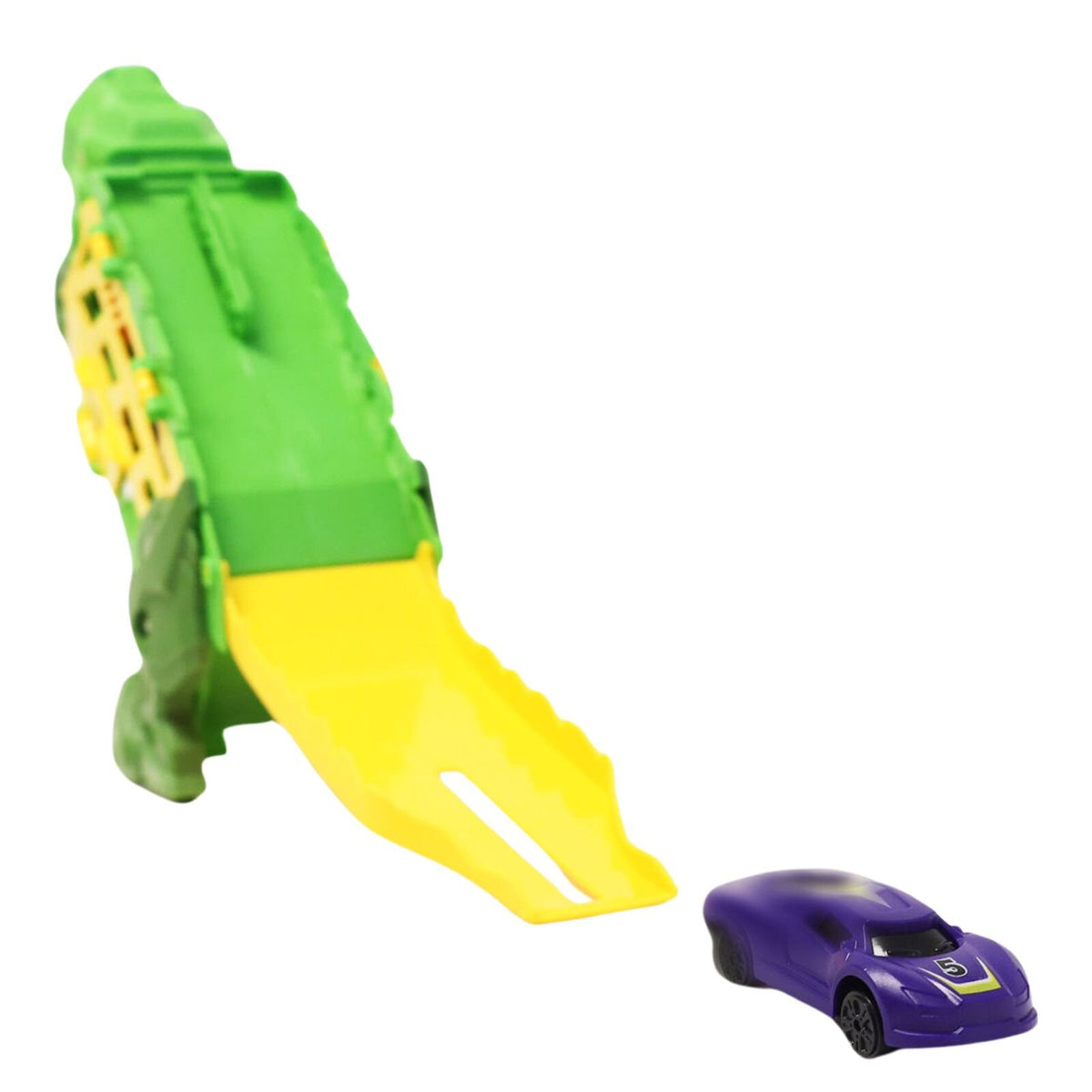 Kidplokio 3 in 1 Ultimate T Rex Diecast Cars Transporter Truck Toy (2 Colors), view 18
