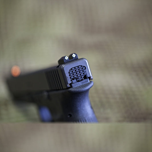 Flatline Ops Rear Slide Gun Back Butt Plate Cover for Glock Firearm Accessory, view 2
