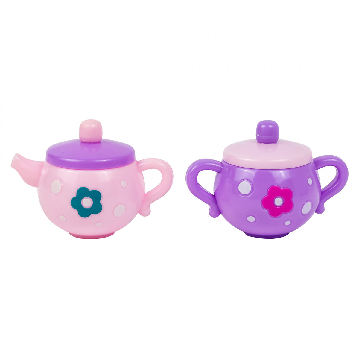 2 Pack Kidplokio Pink Fairytale Tea Party Playset 17pc Girls Toys Age 3+, view 6