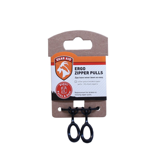 Gear Aid Black Zipper Pull Replacements Set of 2 Outdoor Gear Repair Accessories, view 2