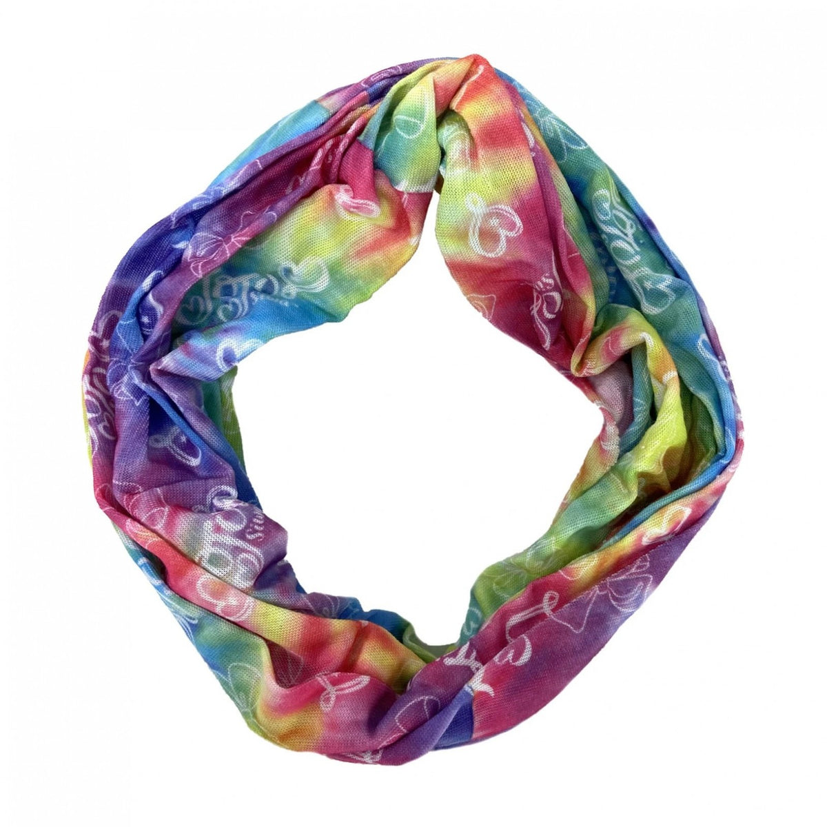 Nickelodeon Girls Jojo Siwa Comfortable Breathable Bandana Face Cover Protection, view 4