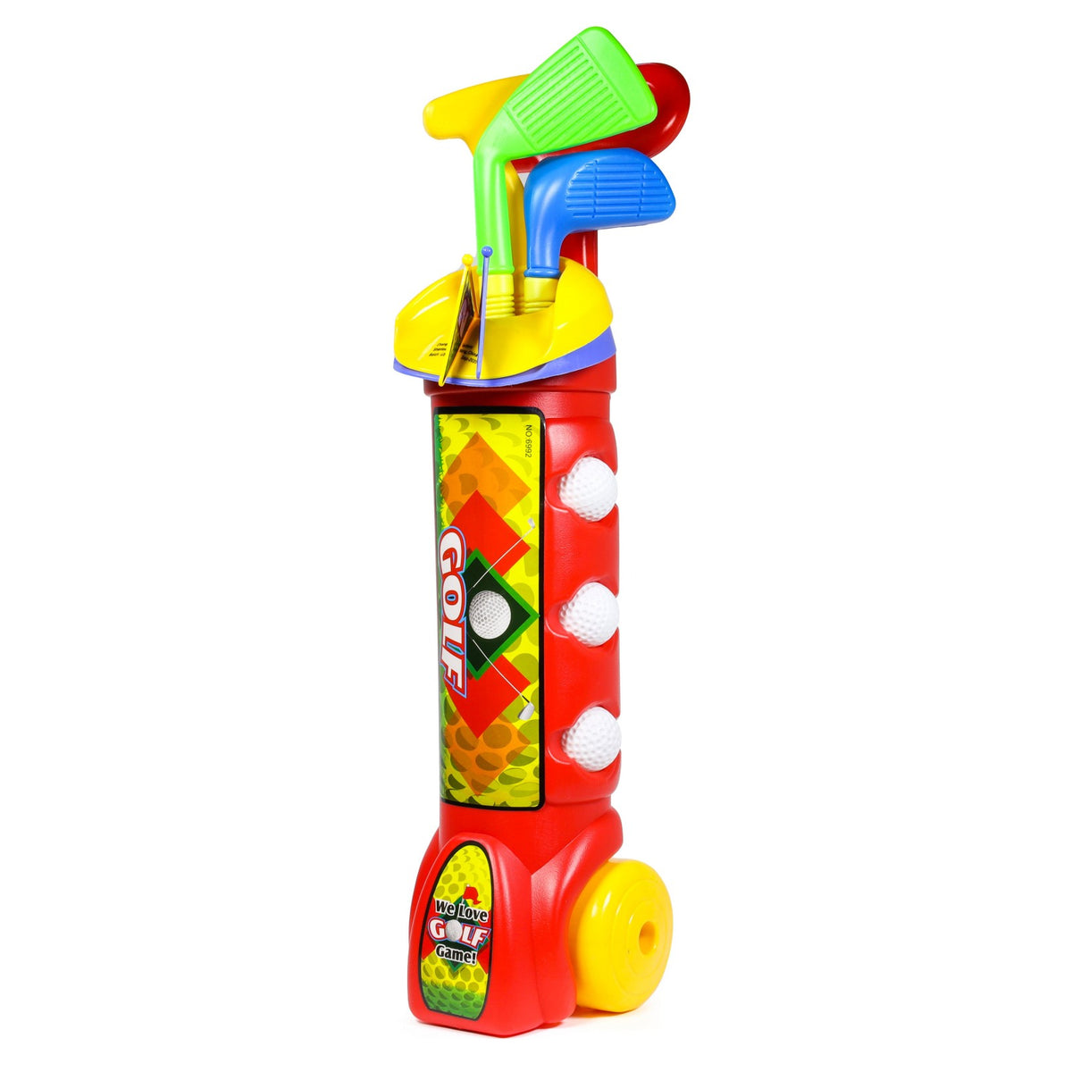 (2 Pack) Kids Indoor Golf Club Toddler Activity Pretend Play Set, Ages 3-8, view 6