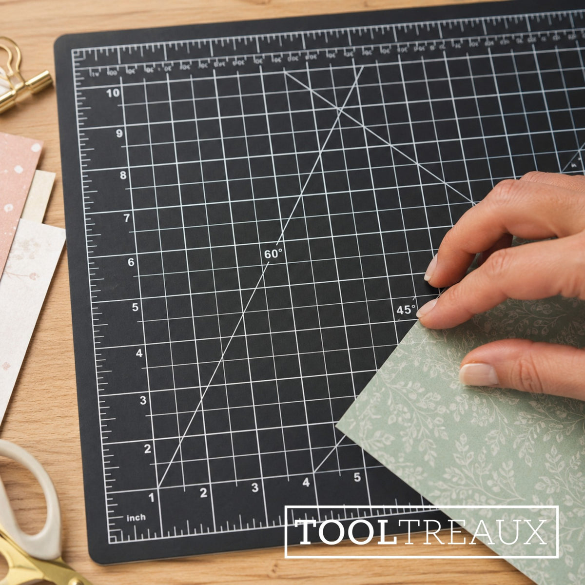 ToolTreaux DIY Craft Self Healing Cutting Mat Double Grid (3 Sizes and Colors), view 12