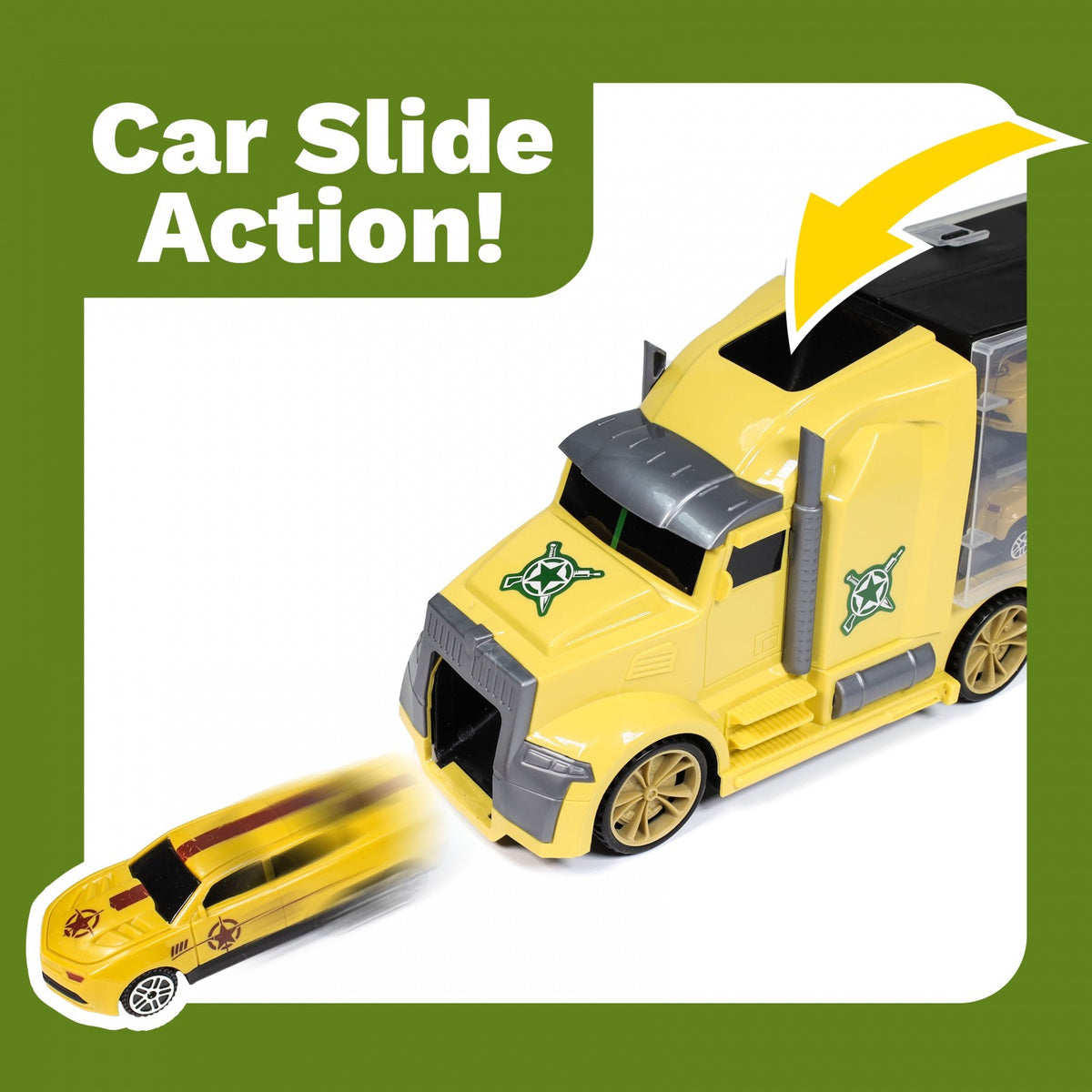 Kids Racing Game Play Mat Diecast Metal Toy Car Carrier Playset 11pc, view 4