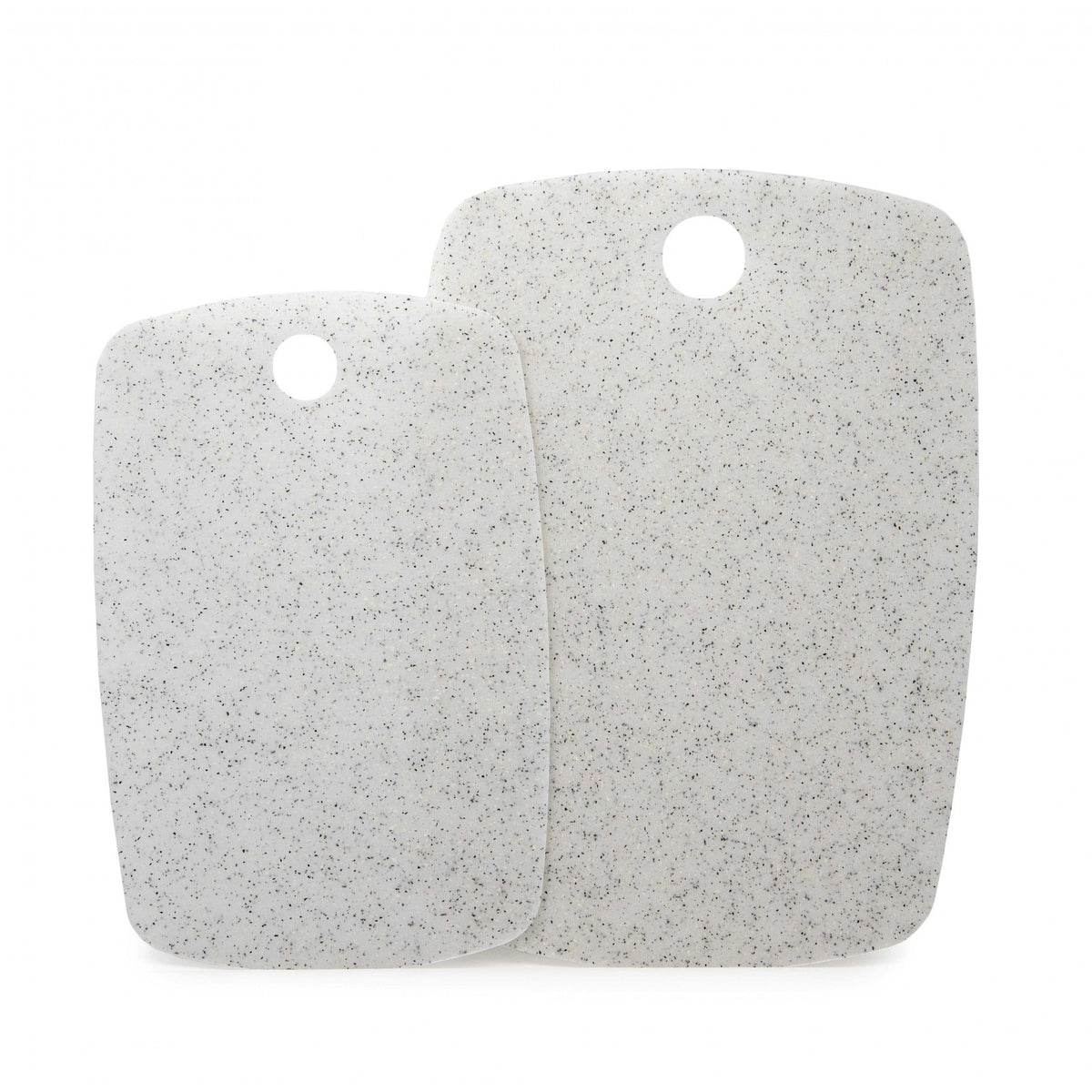 Beille Plastic Kitchen Cutting Board Set Textured Non-slip Surface, Set of 2