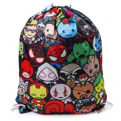 2 Pack 18 Inch Kids Licensed Cartoon Cinch Bag Travel Backpack Drawstring Tote, view 12