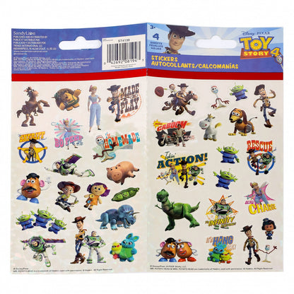 Toy Story 4 Kids Cinch Bag Travel Backpack with 4pc Sticker Sheet Bundle Set, view 6