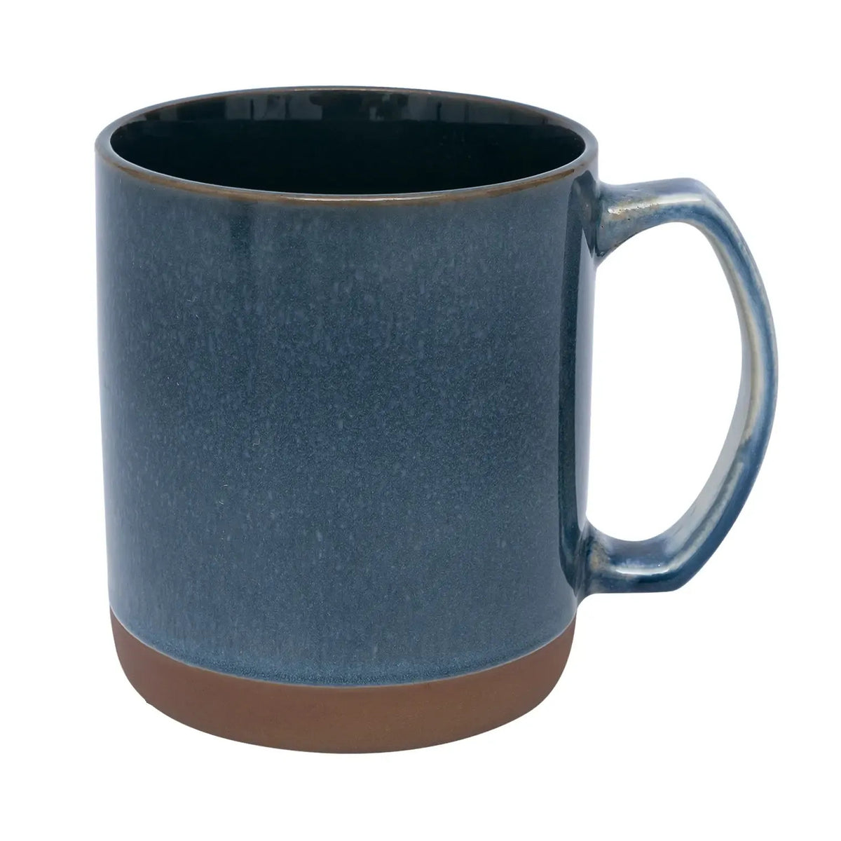 Beille 17oz Stoneware Terracotta Coffee Mug Farmhouse Decor Kitchen (4 Colors)