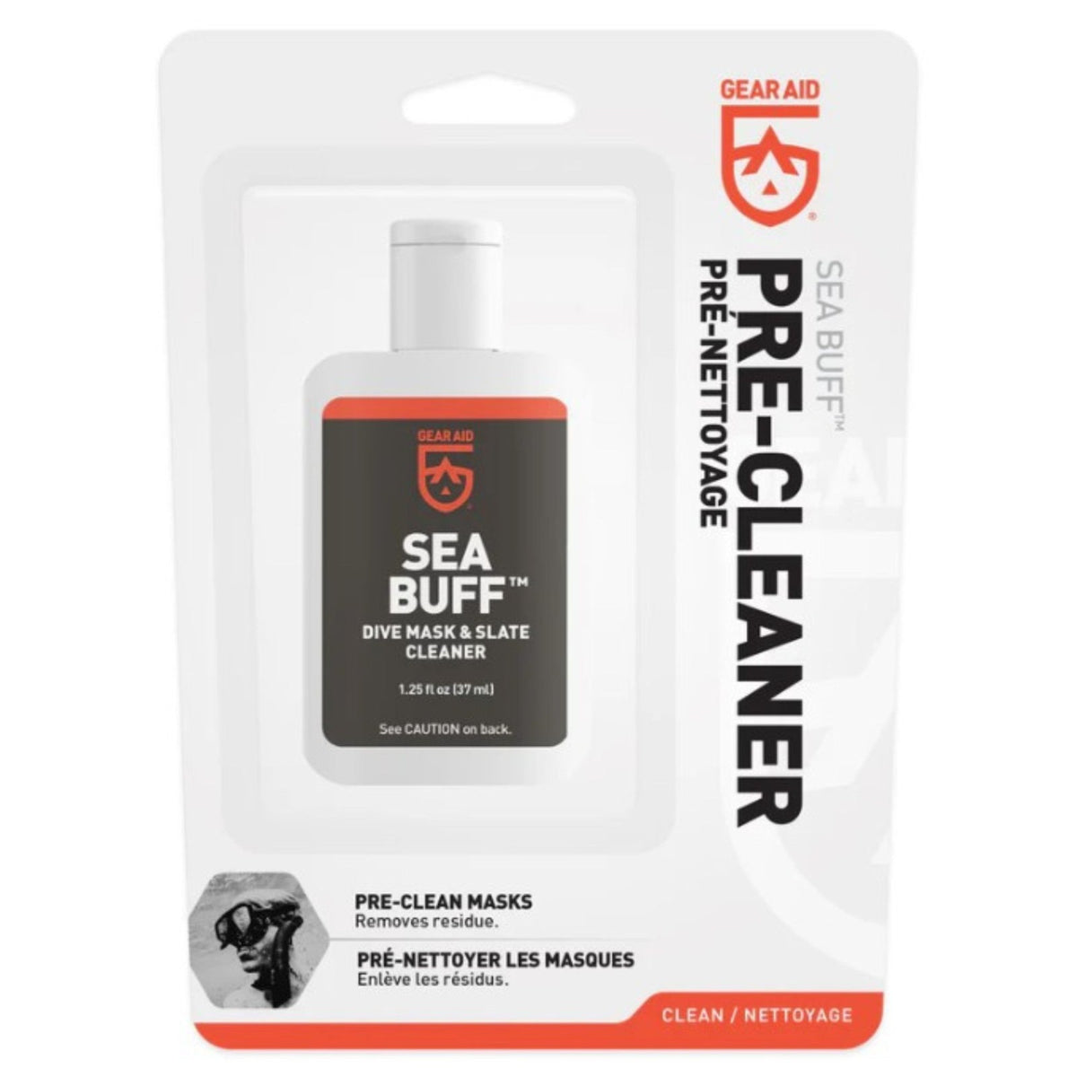Gear Aid Sea Buff Dive Mask Visor Cleaner Anti-Fog Lens Water Sport - 1.25oz, view 5