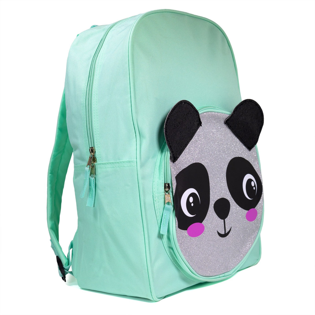 Kidplokio Kids School Backpack Critter Panda Face for Children, view 8