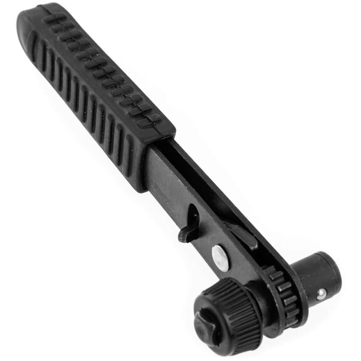 ToolTreaux 2 in 1 Reversible Ratchet Torque Wrench with Rubber Handle, Black, view 3