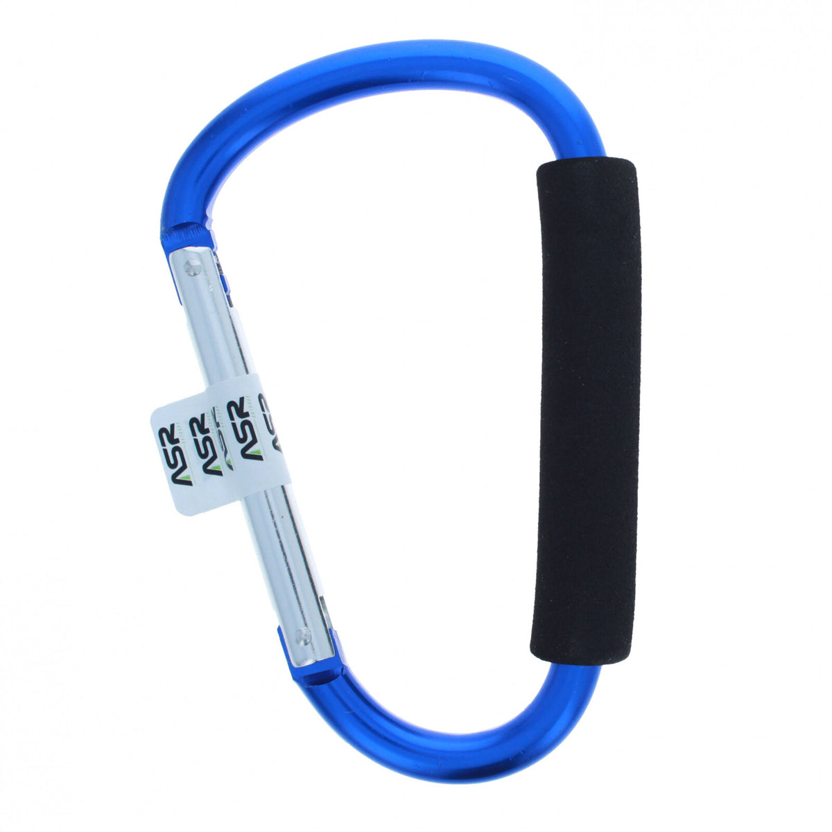 2 Pack Jumbo 6.5" XL Carabiner Key Chain With Hand Grip - Blue, view 5