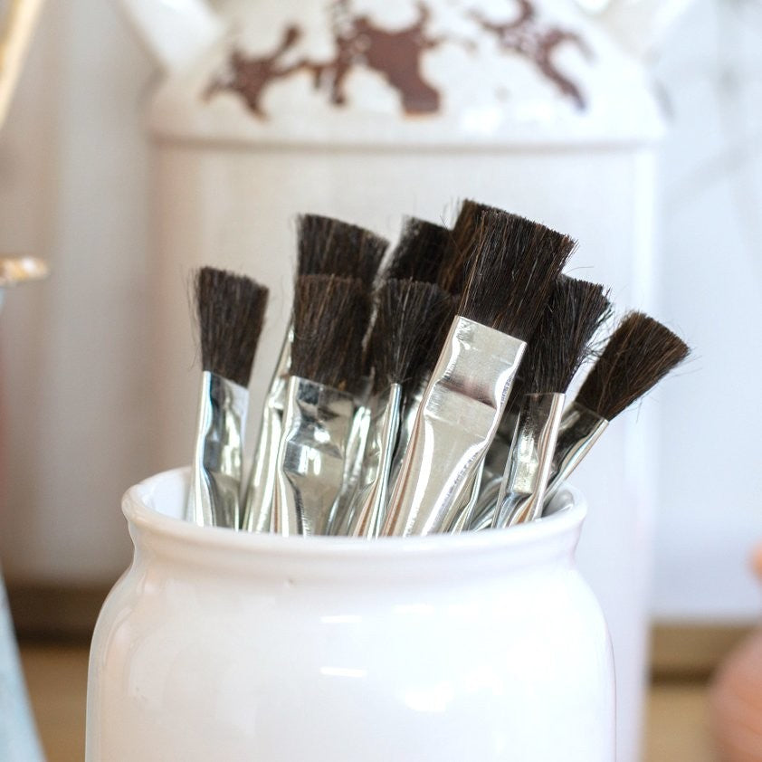 Universal Tool Acid Brush Set 6 Inch Metal Handle for Acid Glue Paste 12pc Set, view 8