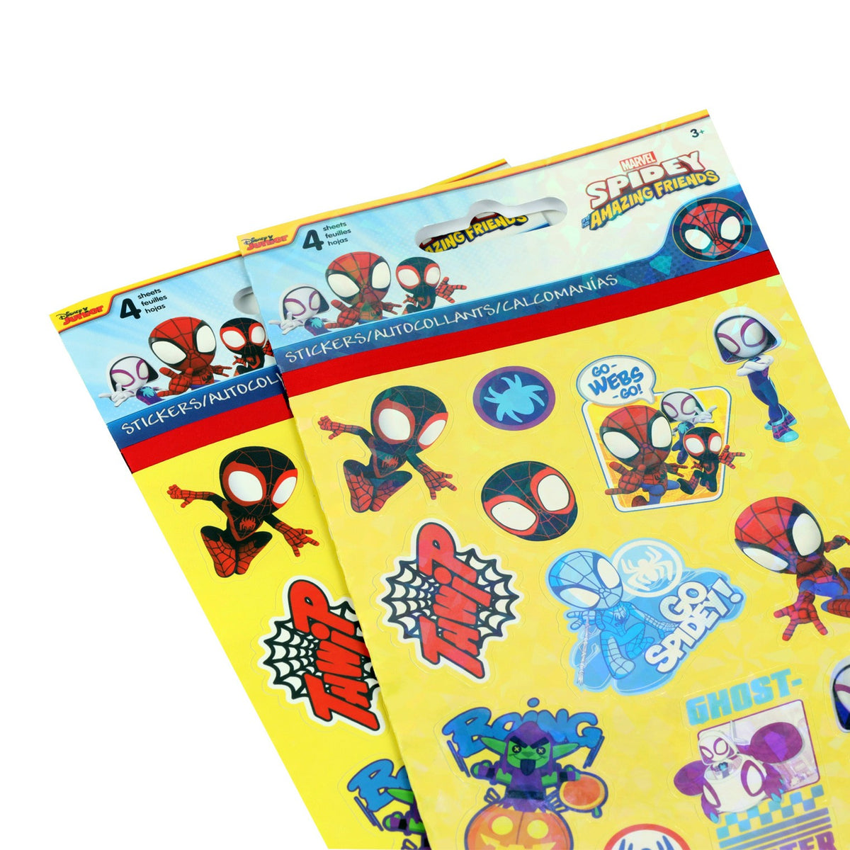 Marvel Spiderman 18pc Cinch Bag Drawstring Backpack Stickers Toys Gift Bundle, view 4
