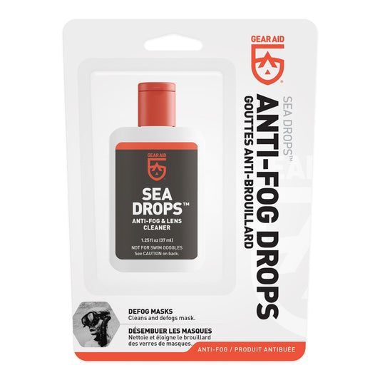 Sea Drops Anti-Fog Lens Cleaner for Diving Masks - 1.25 oz White, view 2