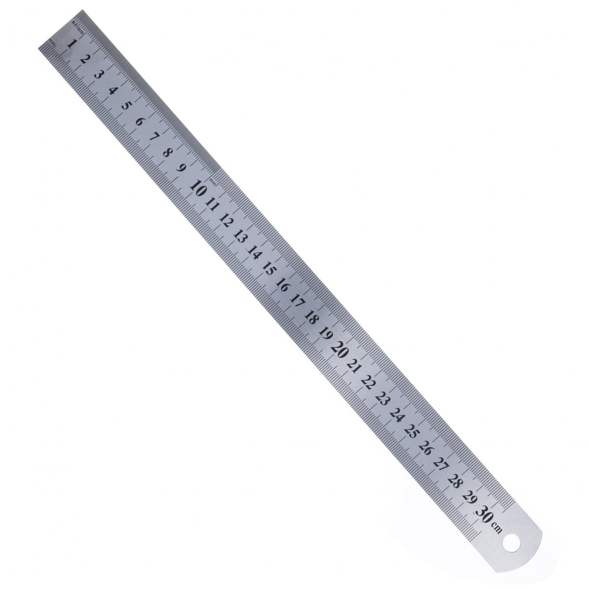 12 inch Stainless Steel Ruler Metric and SAE Measurements, view 4
